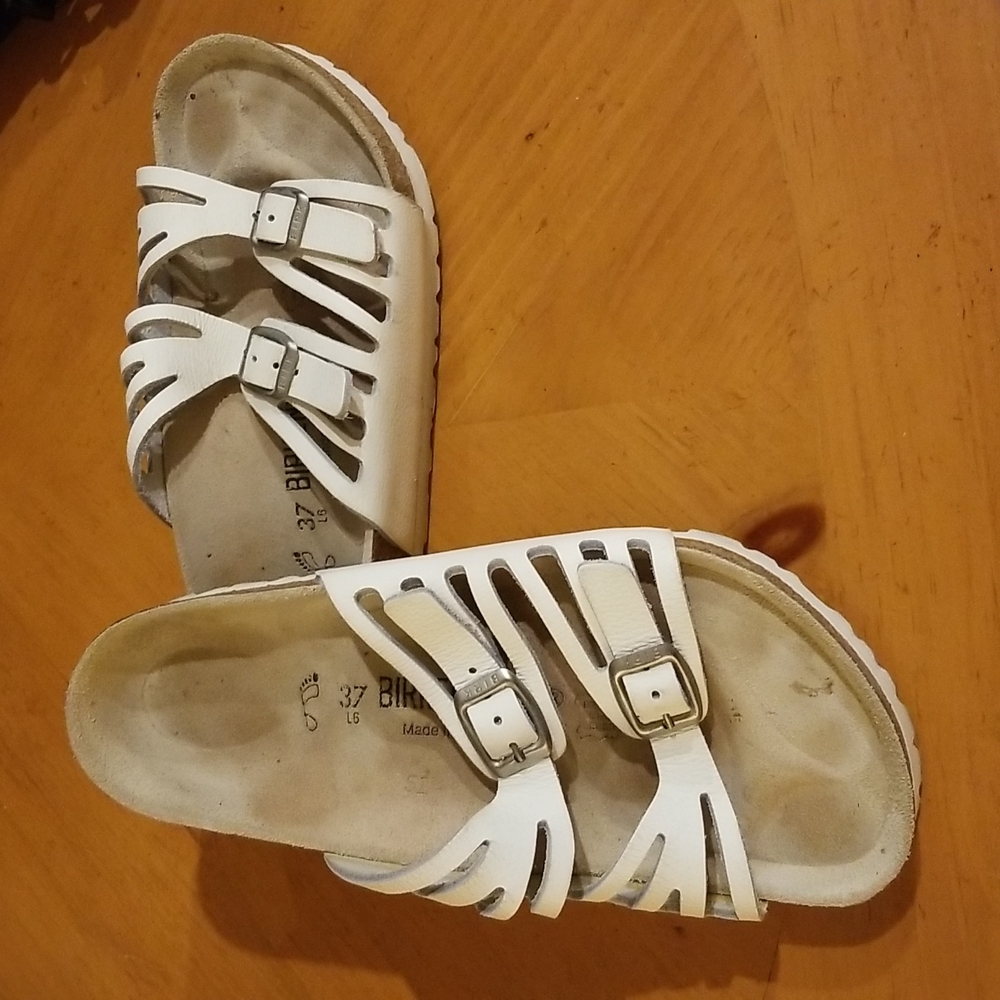 White Birkenstock